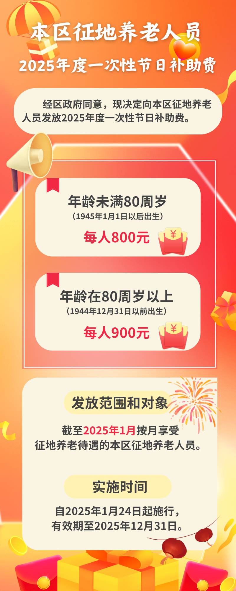 關(guān)于對本區(qū)征地養(yǎng)老人員發(fā)放2025年度一次性節(jié)日補(bǔ)助費(fèi)的通知.png