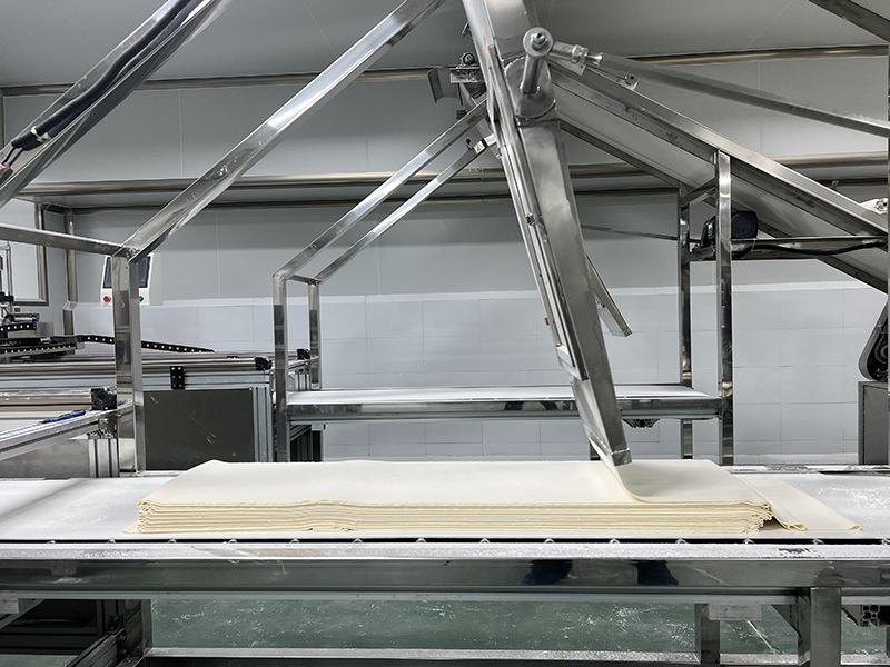 餃子皮是如何大批量生產(chǎn)的？